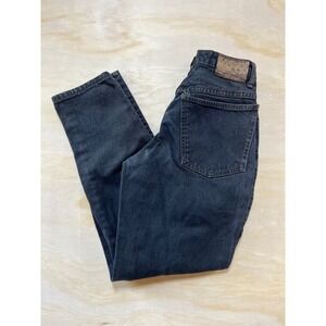 Marithe Francois Girbaud Vintage High Waisted Tapered Jeans Black Size 1/2